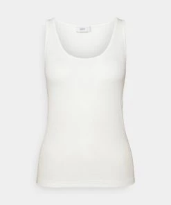 CLOSED Débardeur Ivory Femme - T-shirt Femme Élégant en Coton