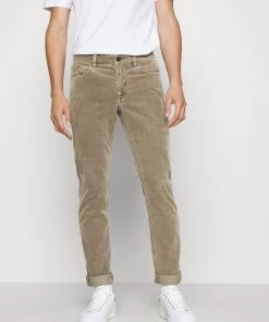 CLOSED UNITY SLIM Pantalon Classique Muddy Beige Homme - Pantalon Slim Homme Élégant