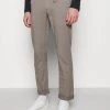 CLOSED CLIFTON Pantalon Classique Cobble Grey Homme - Pantalon Homme Élégant et Confortable