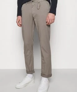 CLOSED CLIFTON Pantalon Classique Cobble Grey Homme - Pantalon Homme Élégant et Confortable