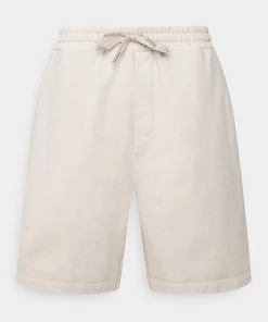 CLOSED Homme GARMENT DYE Short Grain Beige - Pantalon de Jogging Haut de Gamme