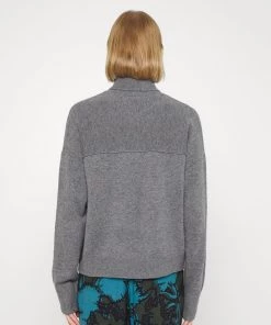 Pullover Femme CLOSED - Gris Foncé Mélangé - Confort et Style -Promos CLOSED Magasin c00341dbb83a43b998601a5fb24ae222