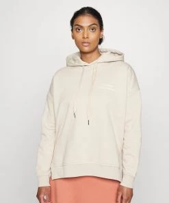 CLOSED Femme HOODIE Sweat à Capuche Grain Beige - Sweats à Capuche Élégant
