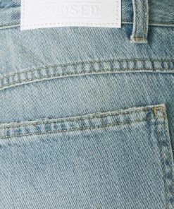 CLOSED PEDAL PUSHER Jean Boyfriend Mid Blue Femme - Jeans Large & Boyfriend -Promos CLOSED Magasin c61045cd78bb45018751396d7af5d32b