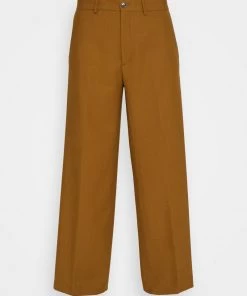 CLOSED Femme DOLA Pantalon Classique Marron Tawny - Pantalon Élégant et Confortable -Promos CLOSED Magasin c6857a7013f34ebcb244b7ba729fb00c