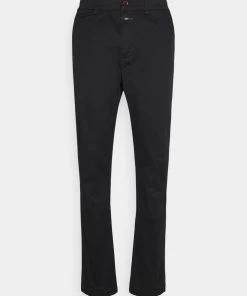 CLOSED ATELIER Tapered Chino Homme Noir - Pantalon Chino Élégant