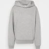 CLOSED Femme Sweat à Capuche Gris Heather Melange - Confort et Style Urbain