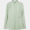 CLOSED Femme HAILEY Chemisier Sage Green - Chemise Élégante pour Femme -Promos CLOSED Magasin cb54b81d323a47d98bbdab30f2514e34