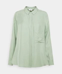 CLOSED Femme HAILEY Chemisier Sage Green - Chemise Élégante pour Femme