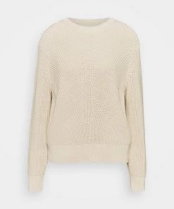 CLOSED Femme Pullover HEAVY CREW NECK en Laine - Almond Cream