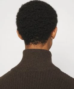 Pullover CLOSED Homme - Demi-Zip Dark Lava - Maille Confortable -Promos CLOSED Magasin ccfc1ba1f8224f45937b91c7685e6a2b