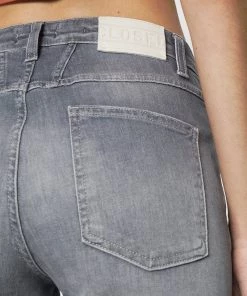 CLOSED Femme PUSHER Jeans Skinny Gris Moyen - Jean Slim Élégant -Promos CLOSED Magasin cd420adddd234fc09f7ea7b986c24a9c