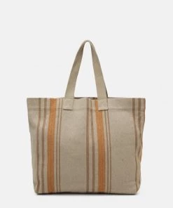 CLOSED BAG Cabas Grain Beige Unisex - Sac à main élégant et polyvalent