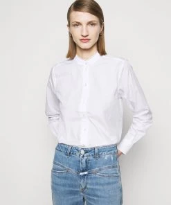 CLOSED Femme Chemisier Blanc - Chemise Élégante pour Femme -Promos CLOSED Magasin cf3c6cdba2414d08bf5fcfcb6c182db2