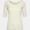 T-Shirt Femme Basique Grain Beige | CLOSED | Vêtements Hauts -Promos CLOSED Magasin d27e65d10bda4d909c29ae93264de8e8