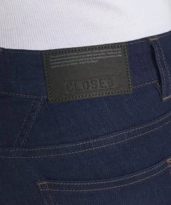 CLOSED BAKER Jean Slim Femme - Bleu Foncé - Taille ajustée -Promos CLOSED Magasin d2cb33b243ea4e679915bf9fc171d409