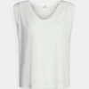 CLOSED PLEATED TANK DÉbardeur Ivory Femme - Tops Élégants pour Femme -Promos CLOSED Magasin d35f073e0aaa47b1a84b2871007799a2