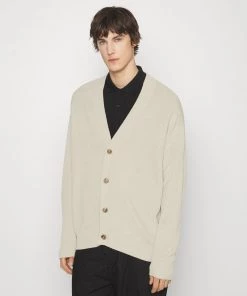CLOSED CARDIGAN Gilet Grain Beige Homme - Gilet en Maille Élégant