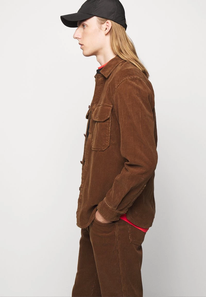 Pantalon Classique Tapered Homme CLOSED X LENT - Chocolate Brown 7 Pantalon Classique Tapered Homme CLOSED X LENT - Chocolate Brown – Image 5