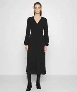 CLOSED NOELLE Robe De Jour Noir Femme - Robe d'été élégante