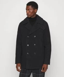 CLOSED Homme PEA COAT Manteau Court Dark Night - Manteau élégant pour homme