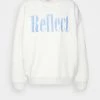 CLOSED REFLECT CREWNECK Sweatshirt Femme - Gris Clair Melange | Sweatshirt Élégant et Confortable