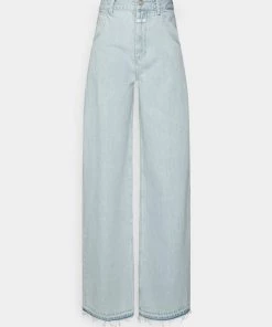 CLOSED EDISON Jean Droit Light Blue Femme - Jeans Droit pour Femme