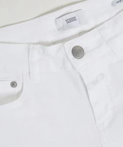 CLOSED BAKER Jean Slim Blanc Femme - Jean Taille Haute Élégant -Promos CLOSED Magasin e931b190e2f94a5eaa49ae7cab06b159