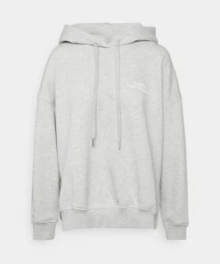CLOSED Femme HOODIE Sweat à Capuche Light Grey Melange - Sweats à Capuche Élégants