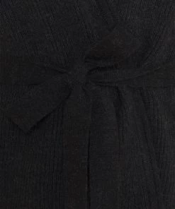 CLOSED Gilet Midi Femme Noir - Cardigan Enveloppant pour Femme -Promos CLOSED Magasin ec05370fe19146fdaa68525758af7d64