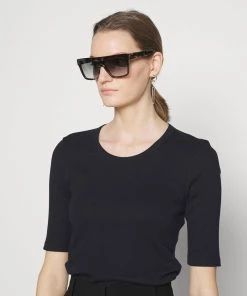 CLOSED Femme T-Shirt Basique Noir - T-Shirt Élégant et Confortable -Promos CLOSED Magasin ec4efb4da5ea4a61aa2e401870b1602a