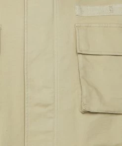 CLOSED Homme TECHNICAL FIELD JACKET Veste Légère Gris Olive - Veste Technique Léger pour Homme -Promos CLOSED Magasin f001efdde4184b469274c1aff2134d27