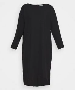 CLOSED Femme MILLIE Robe De Jour Noir - Robe d'été élégante -Promos CLOSED Magasin f0bfea5de6b94550a72d2801b60847c4