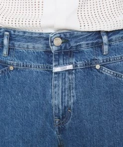 CLOSED Homme Jean Boyfriend Mid Blue - Jeans décontractés pour homme -Promos CLOSED Magasin f1fbf0ca883248d99abed6bb71bf38c9
