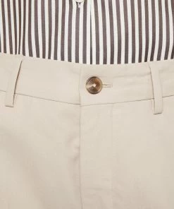 CLOSED DOLA Pantalon Classique Grain Beige Femme - Pantalon Taille Haute Élégant -Promos CLOSED Magasin f7a74d6aeafc4494a8d3fb4eea1ff595