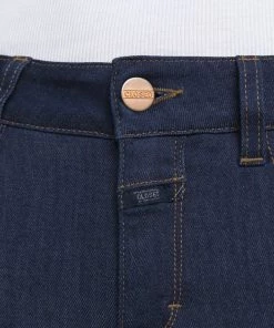 CLOSED BAKER Jean Slim Femme - Bleu Foncé - Taille ajustée -Promos CLOSED Magasin f7b54695713e4919aab04fa59b00a5b9