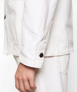 CLOSED WORKER JACKET - Veste en Jean Ivory pour Homme - Style Décontracté et Durable -Promos CLOSED Magasin f7c3babf480f4cd18b1578041ce9f920