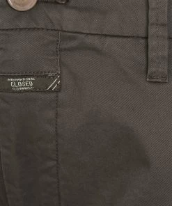 CLOSED Femme JACK Chino Dark Nickel - Pantalon Chino Élégant pour Femme -Promos CLOSED Magasin f822de83815f466da998c02e7888fd15