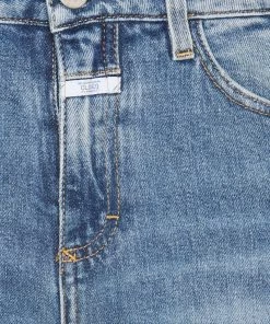 CLOSED BAKER HIGH Jeans Skinny Bleu Femme - Jean Slim Taille Haute -Promos CLOSED Magasin f9104fadc69643099a1595a0d1c3b2cb