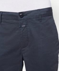 CLOSED Femme JACK Chino Dark Night - Pantalon Chino Élégant pour Femme -Promos CLOSED Magasin fba54bfecfc84504a7664efb885aea16