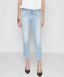 CLOSED Femme STARLET Jeans Fuselé Light Blue - Jeans Mom Taille Haute - Vêtements