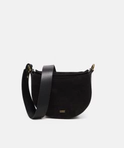 CLOSED Femme HALF ROUND BAG Sac Bandoulière Noir - Sac à bandoulière élégant et pratique