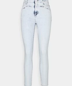 CLOSED Femme Jeans Skinny Bleu Clair - Jean Slim Taille Haute -Promos CLOSED Magasin ff3d6693587044a5971fb52b250c0cba