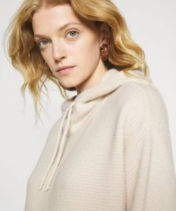 CLOSED Femme Pullover à Capuche en Laine Ivory - Sweat à Capuche Élégant -Promos CLOSED Magasin ff82e0e0b52e45c59cc3df847c113f0a